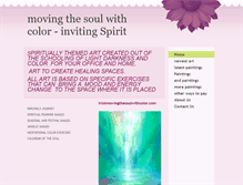 Tablet Screenshot of movingthesoulwithcolor.com
